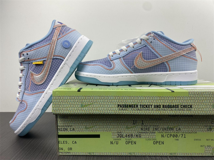 union la x nike dunk low dj9649-400